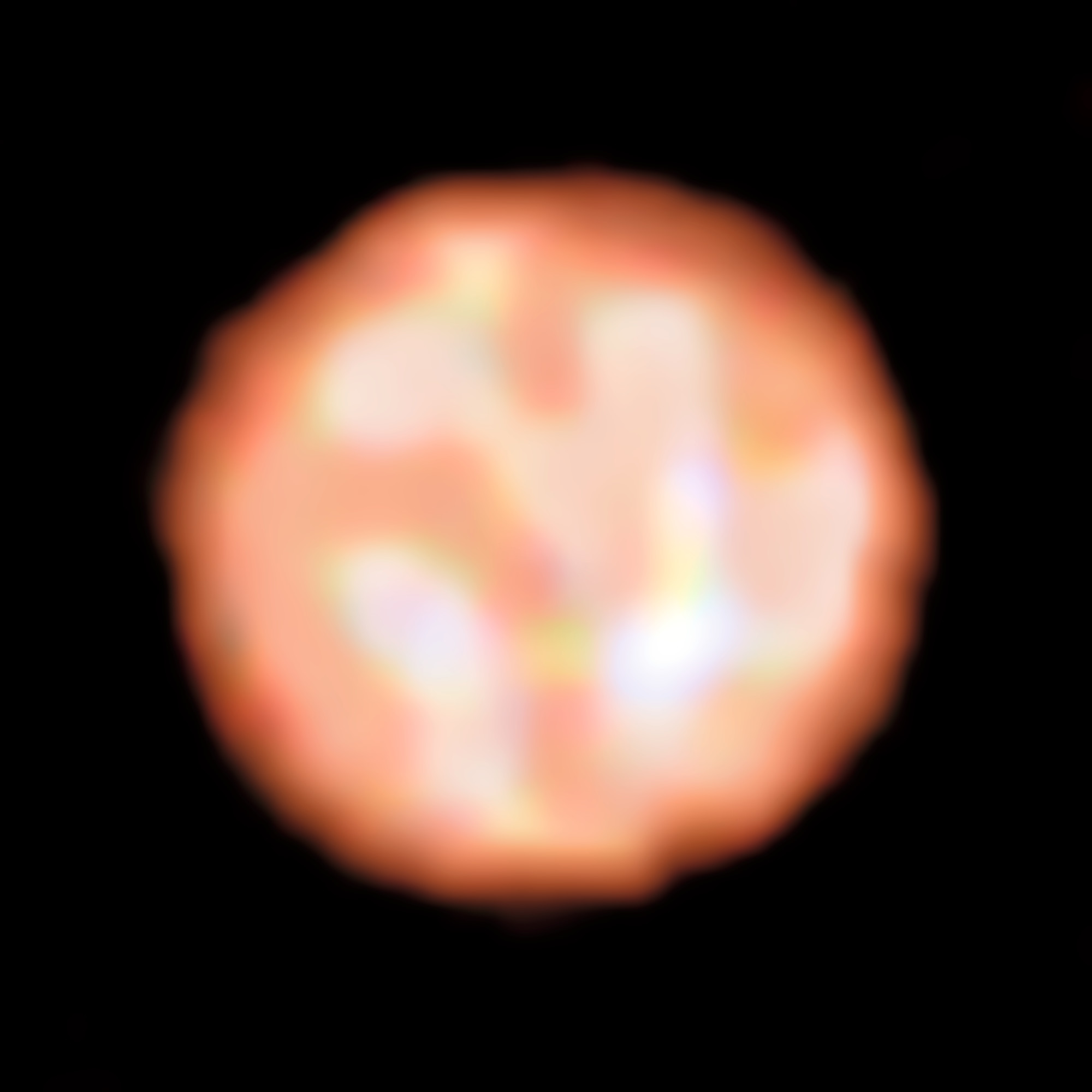 immagine diretta della fotosfera di una stella diversa dal Sole, la gigante rossa $\pi^1$ Gruis. Questa gigante dista $530$ anni luce dalla Terra ed è circa $350$ volte più grande del Sole.