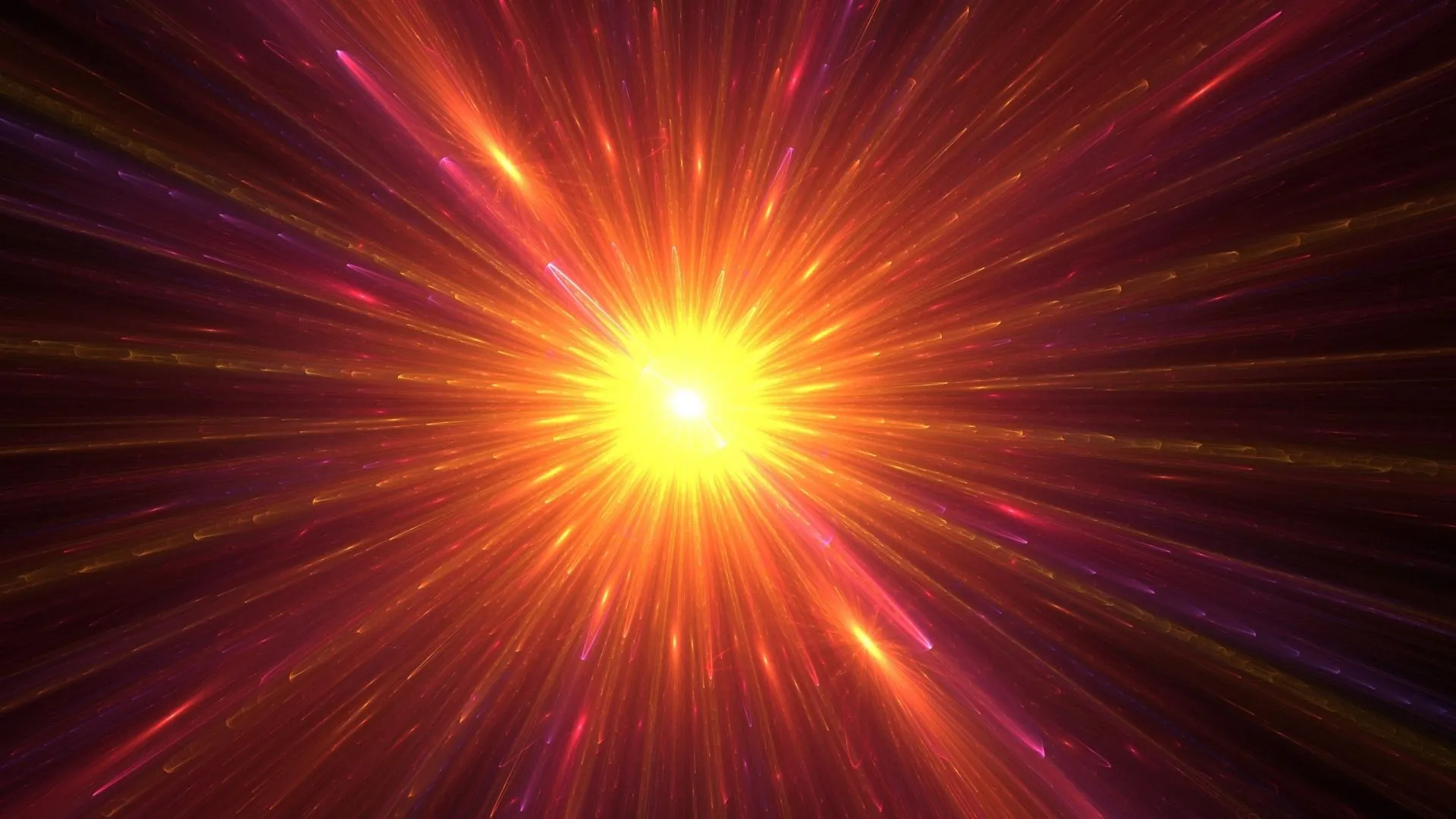 Una simulazione dell'esplosione di supernova di Betelgeuse.